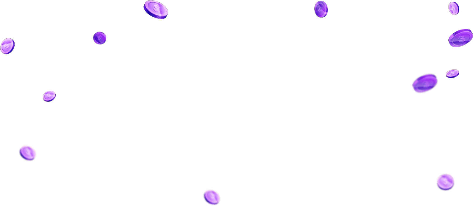 Purple Coins