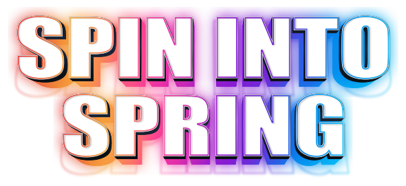 Spin into Spring Logo